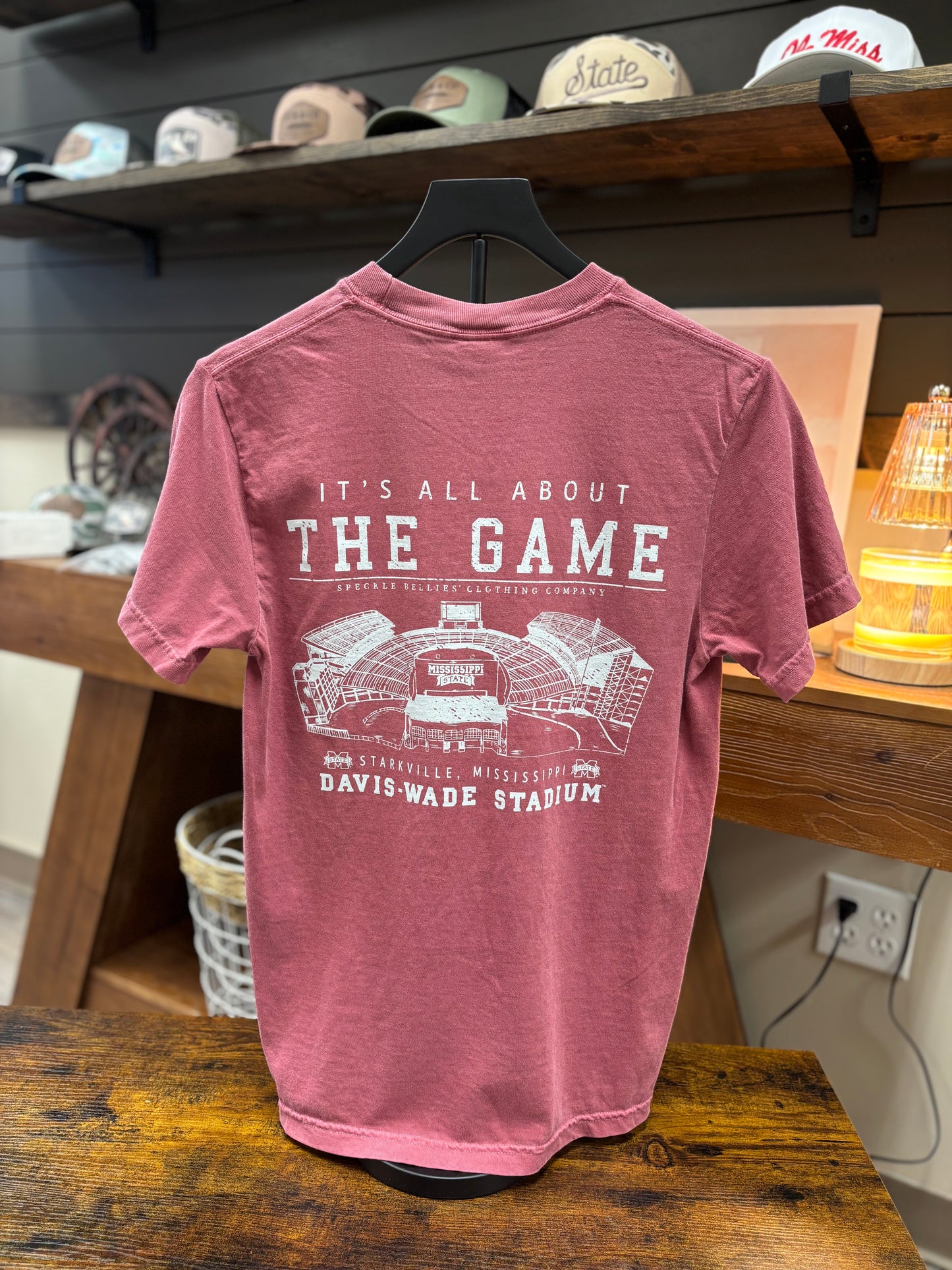 Speckle Bellies MS State Stadium Tshirt