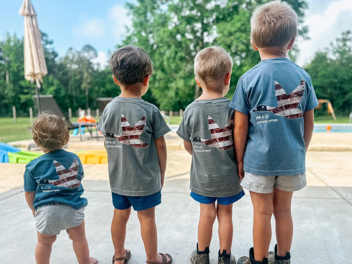 TODDLER/YOUTH BTK AMERICAN DUCK TEE