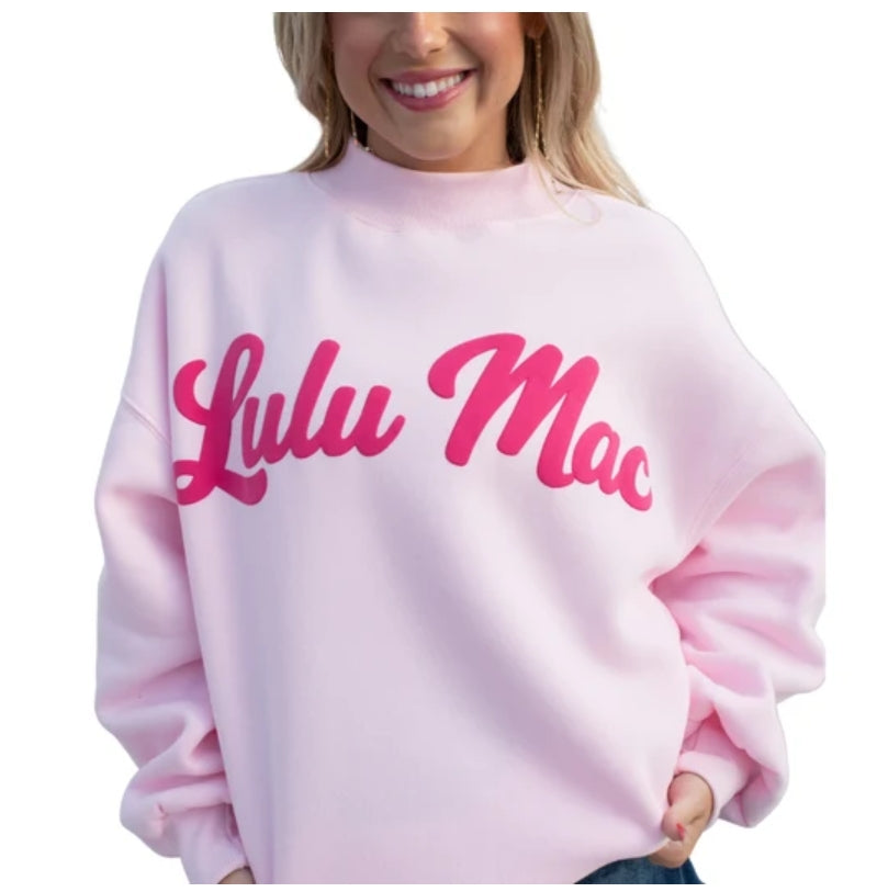 LULU MAC LT PINK BUBBLEGUM SCRIPT