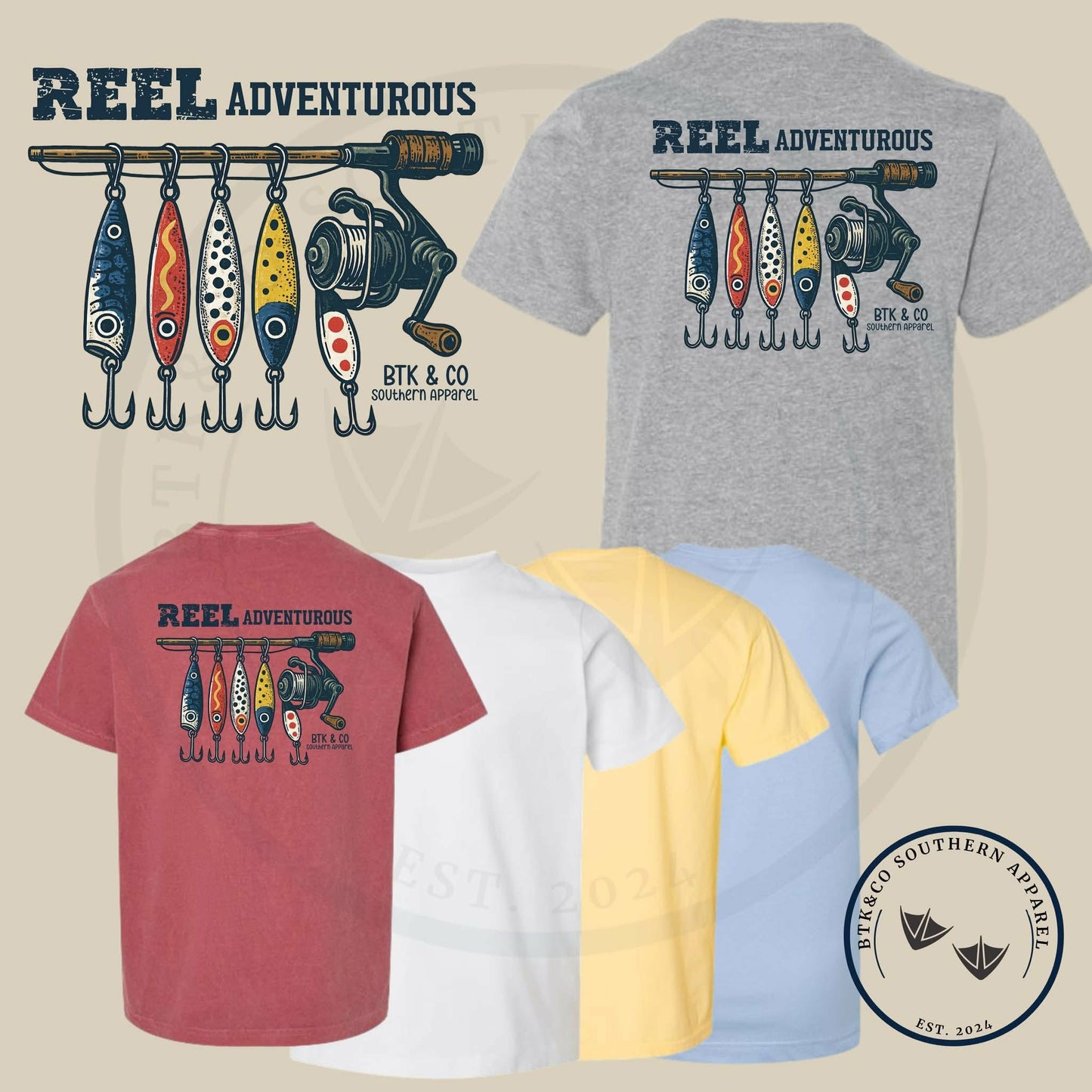 YOUTH BTK REAL ADVENTUROUS TEE