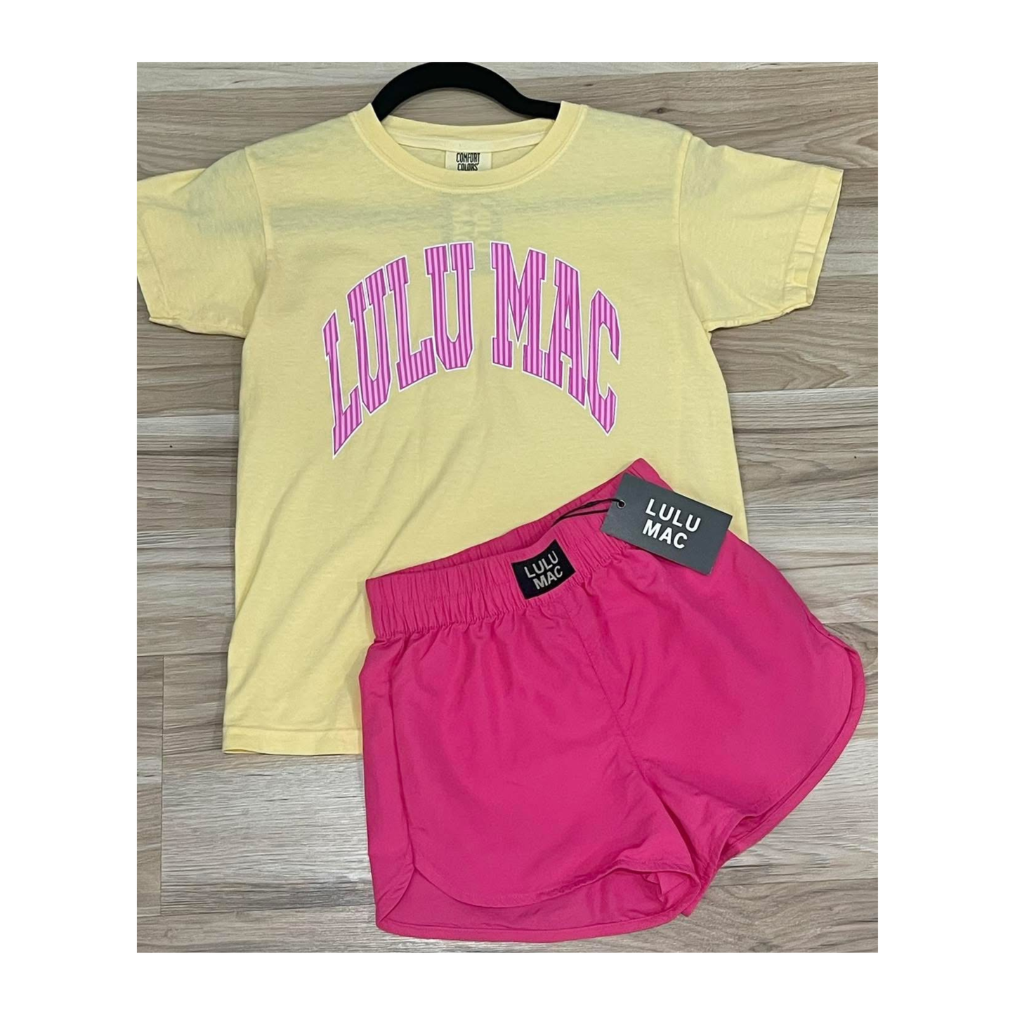 LULU MAC HOT PINK SHORTS