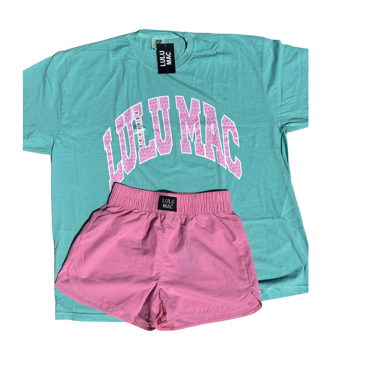 LULU MAC PINK SHORTS