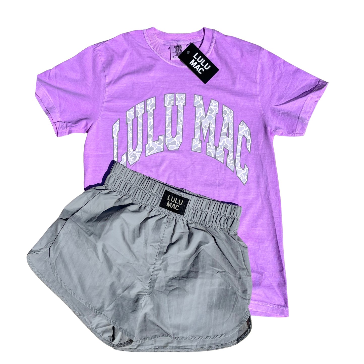 LULU MAC GRAY SHORTS