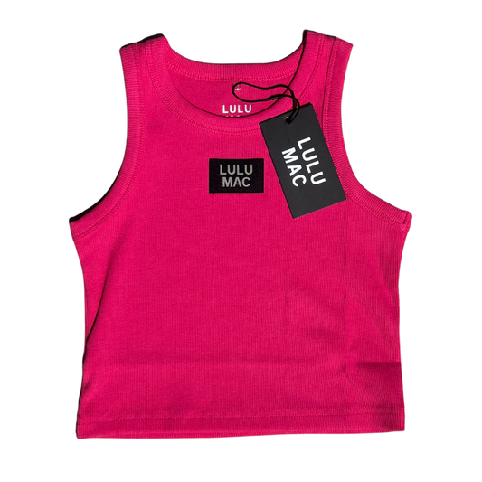 LULU MAC YOUTH HOT PINK TANK