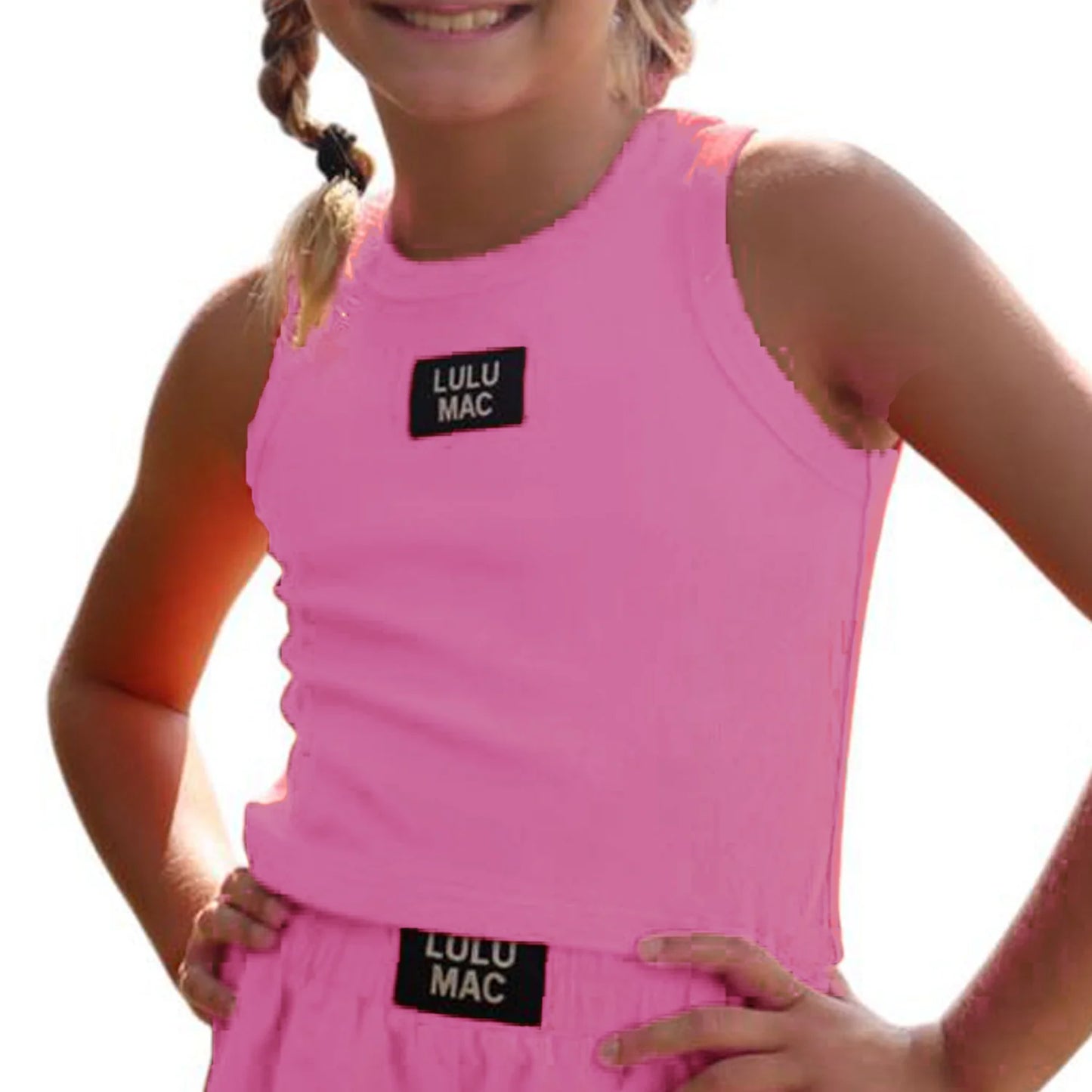 LULU MAC YOUTH BUBBLEGUM TANK