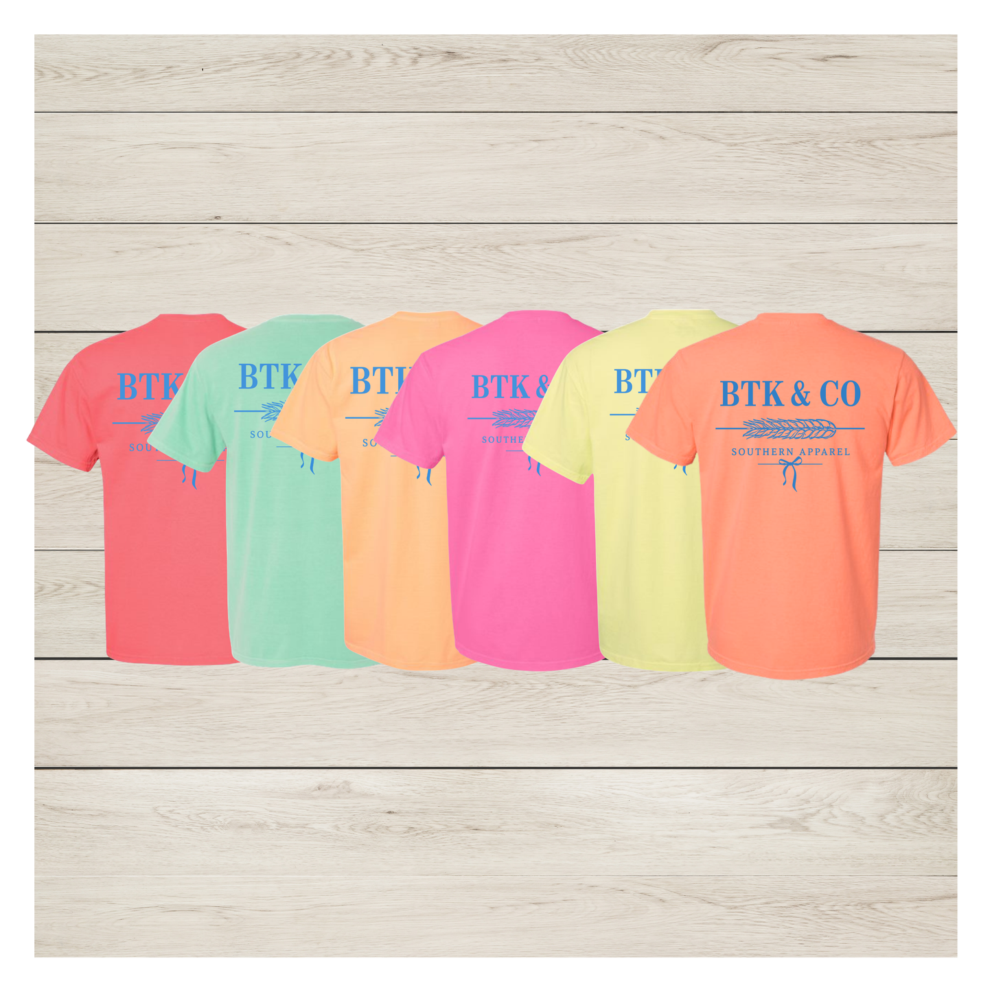 NEON BTK LOGO TEE