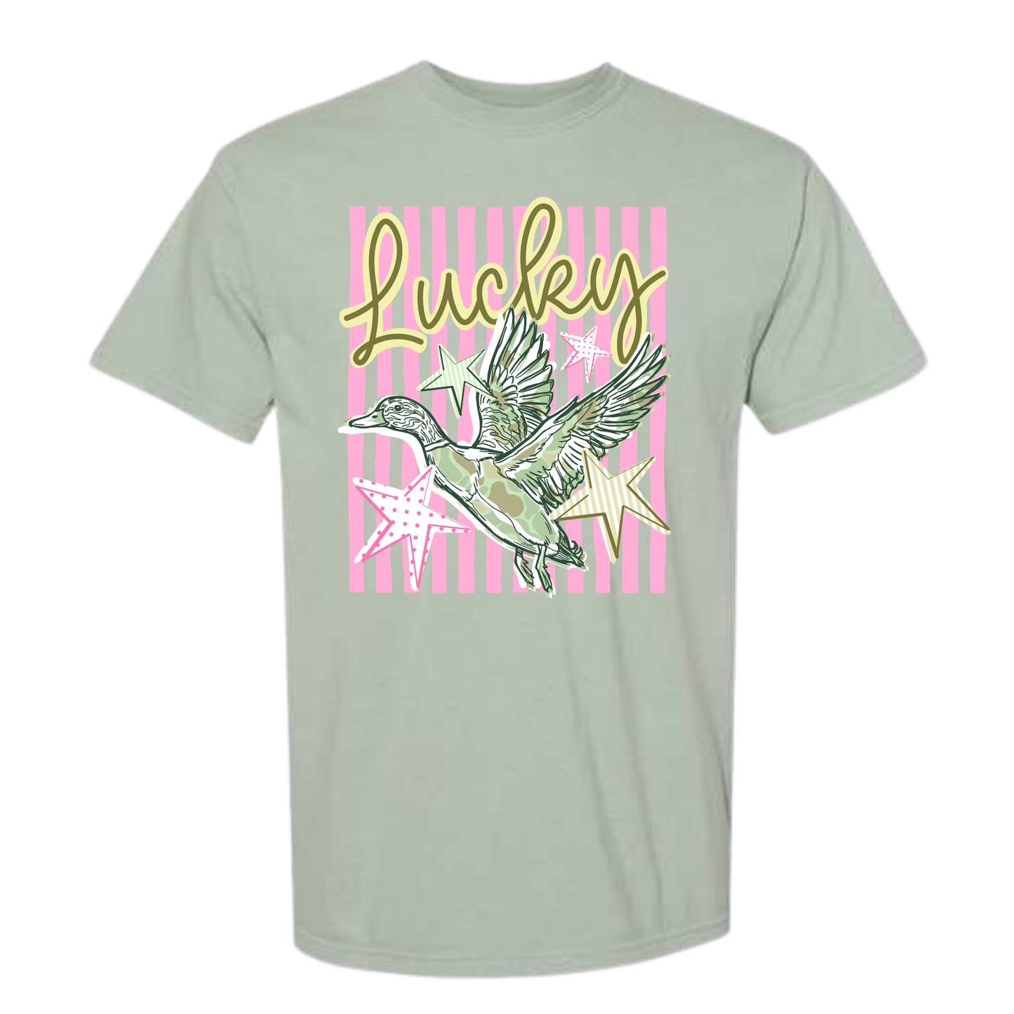 LUCKY DUCK ADULT TEE