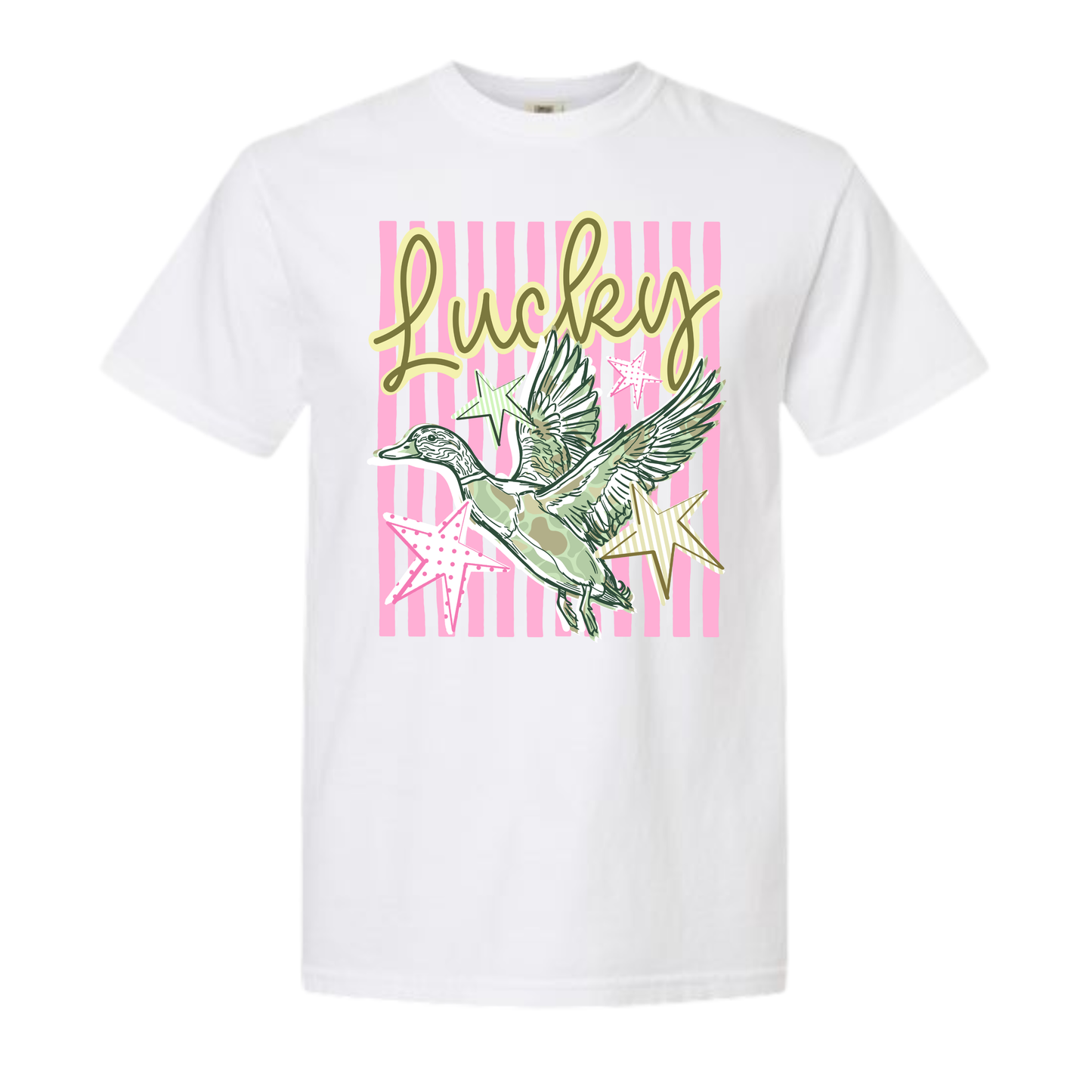 LUCKY DUCK ADULT TEE