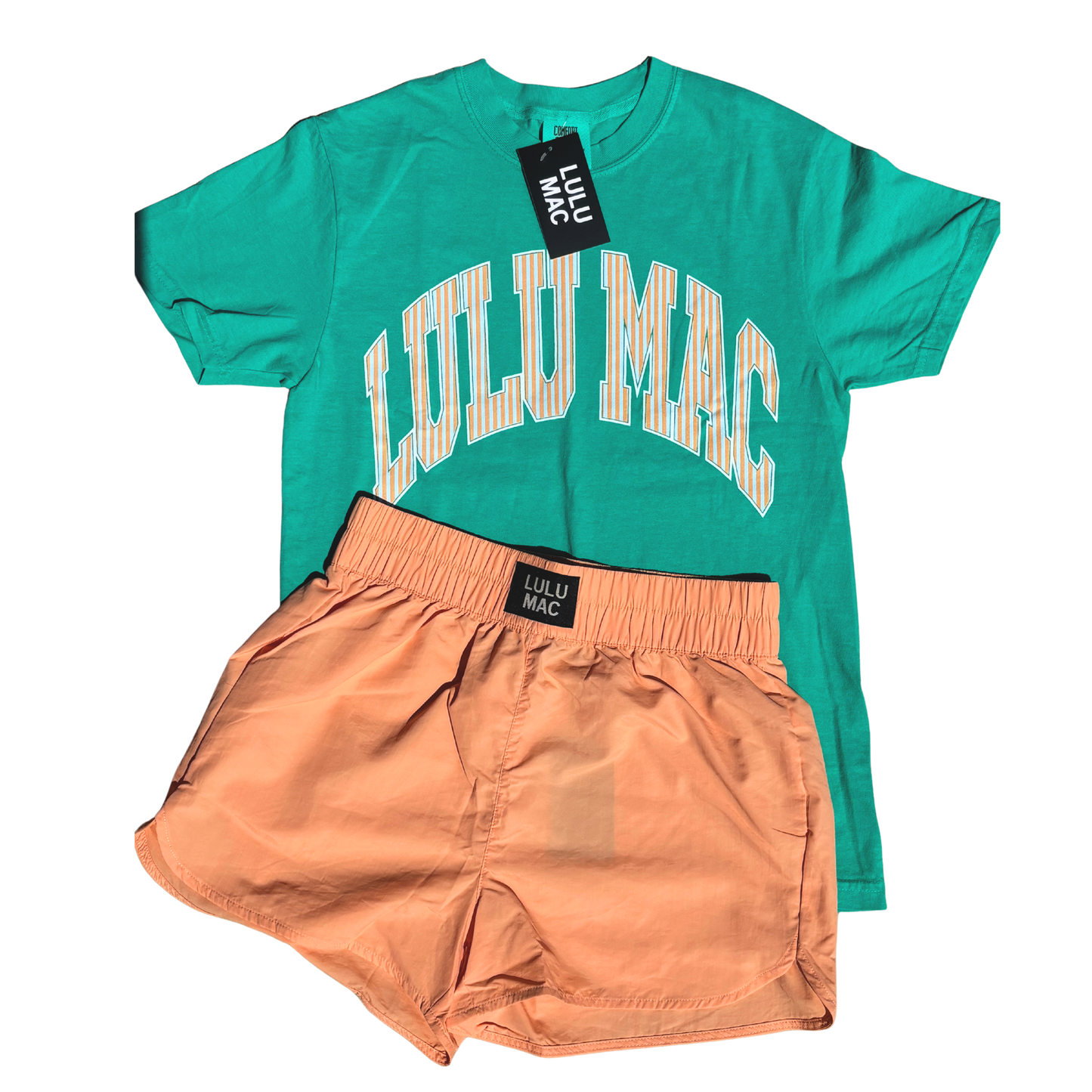 LULU MAC CANTALOUPE SHORTS