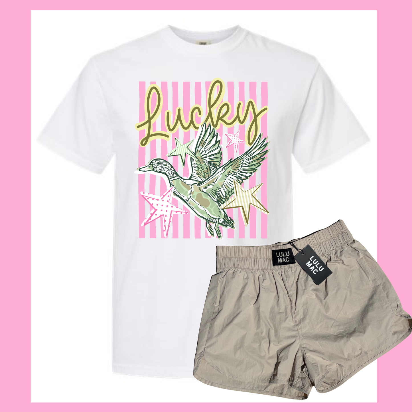 LUCKY DUCK ADULT TEE