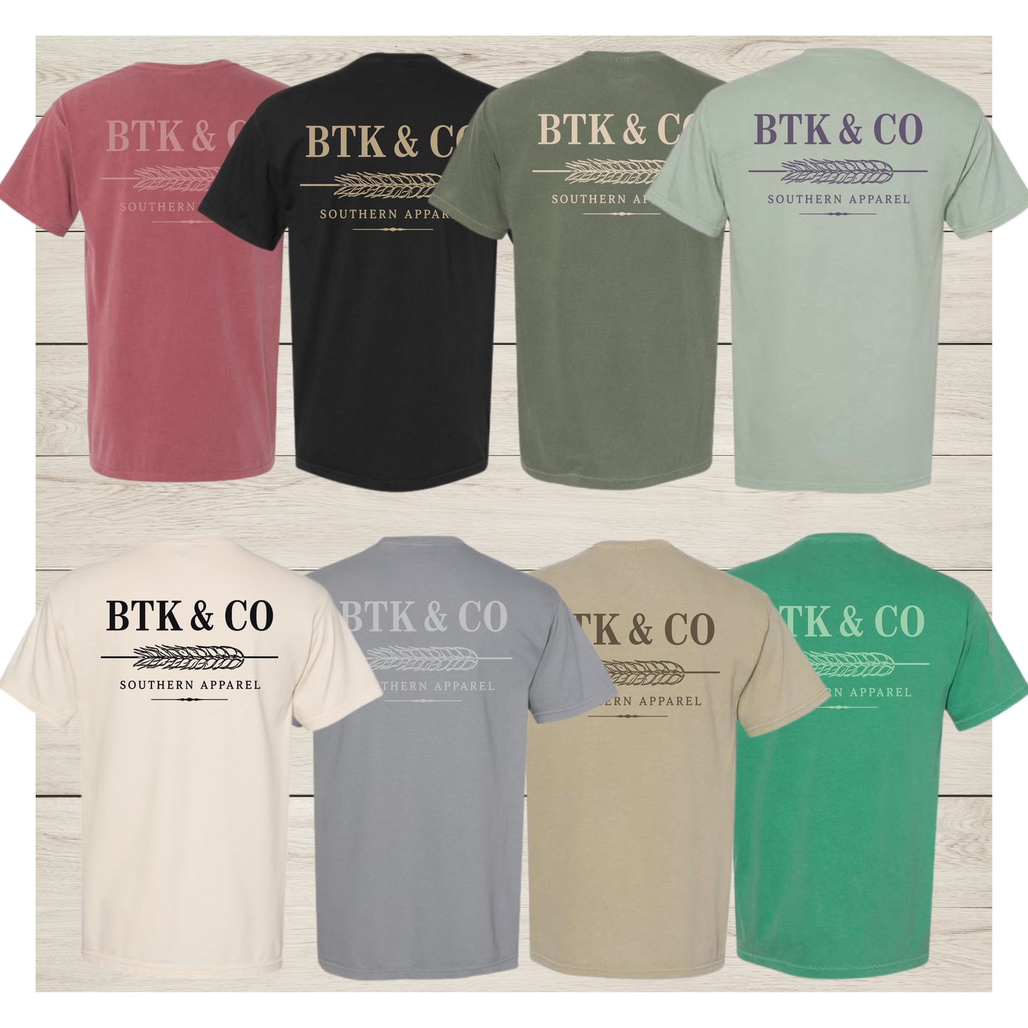 NEUTRAL COLOR BTK LOGO TEE