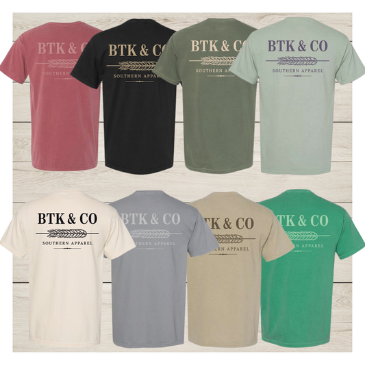 NEUTRAL COLOR BTK LOGO TEE
