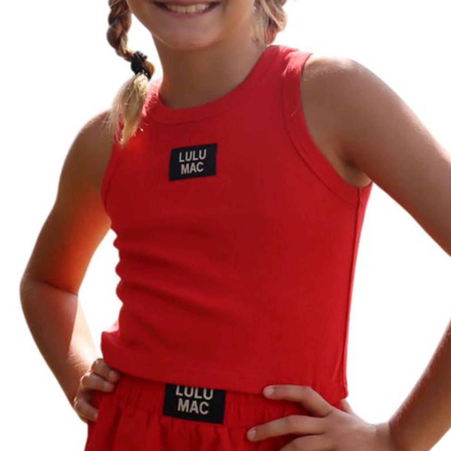 LULU MAC YOUTH RED TANK