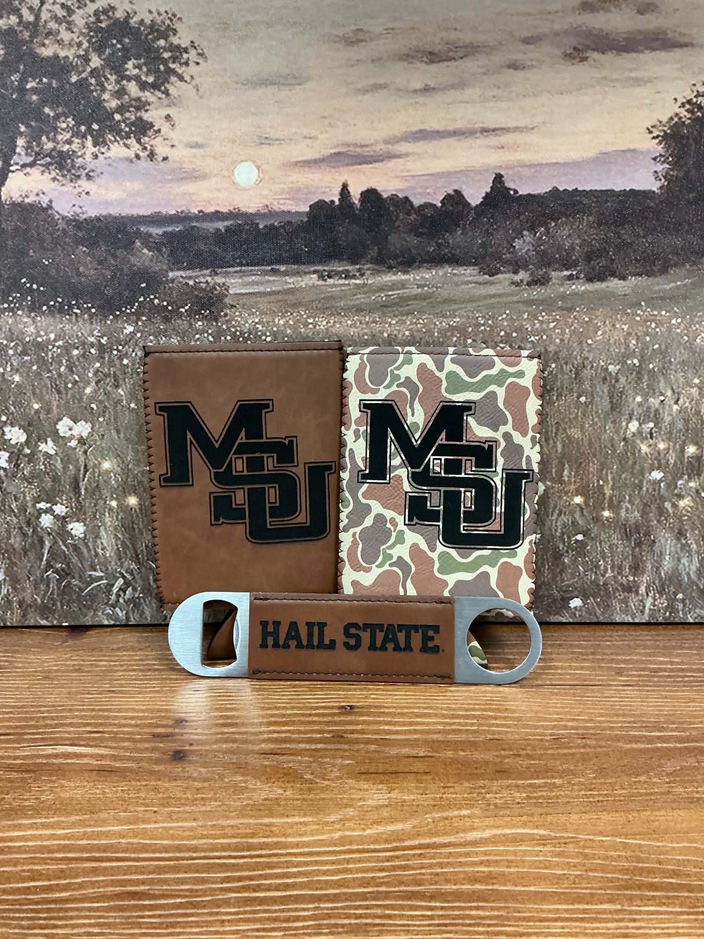 COOZIE AND BOTTLE OPENERS