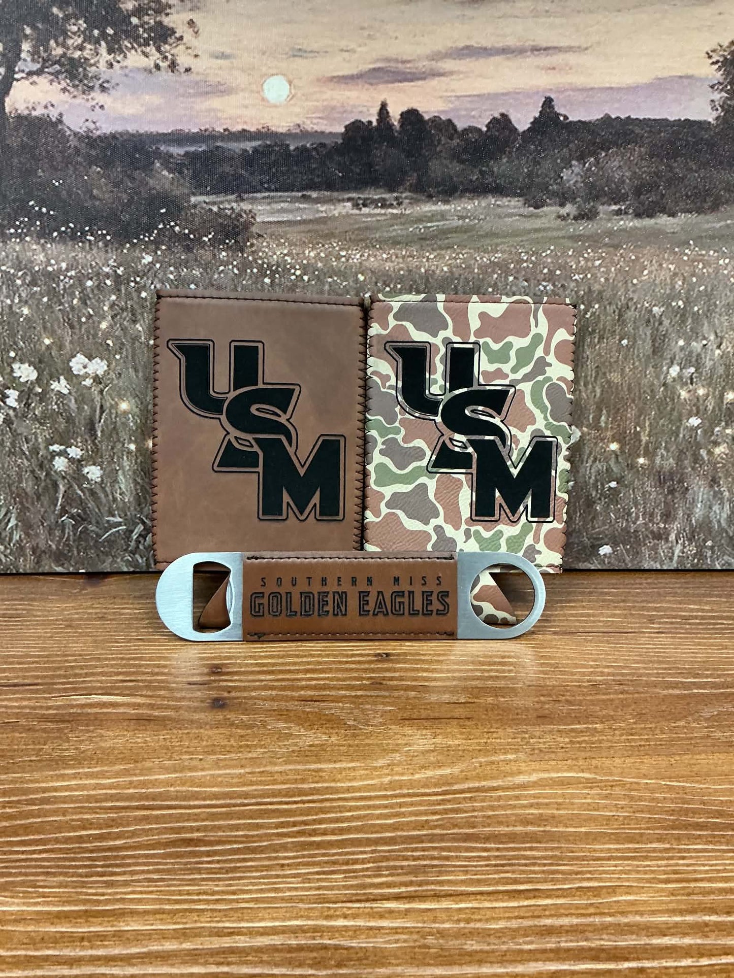 COOZIE AND BOTTLE OPENERS